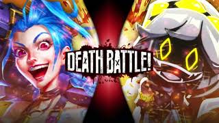 V VS Jinx Murder Drones VS League of Legends death battle song make bye ai [upl. by Accem]