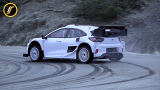 Test ADRIEN FOURMAUX  Rallye MonteCarlo 2024  FORD MSPORT [upl. by Alameda]