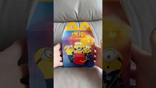 What inside my McDonald‘s Minions Despicable Me 4 Happy Meal Box shorts unboxing satisfying [upl. by Anat]