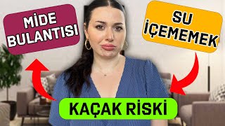 TÜP MİDE AMELİYATI  KAÇAK RİSKİ  MİDE BULANTISI  SU İÇEMEMEK  SORU CEVAP BÖLÜM 1 [upl. by Risteau]