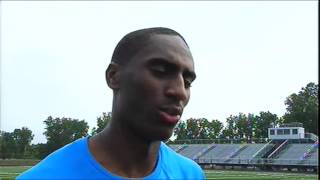 Olympian Erik Kynard stops home in Toledo [upl. by Artamas563]