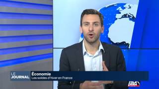 Economie  les soldes dhiver en France et les places mondiales dévissent encore [upl. by Atnohsal]