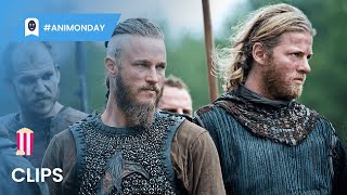 Vikings Ragnars Surprise Coffin Journey Into Paris  HD Clip [upl. by Mencher]