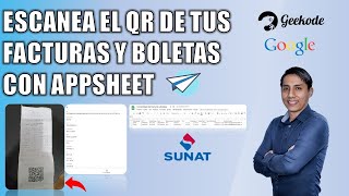 Consolida Facturas y Boletas con Appsheet y Google Sheets [upl. by Onitram]