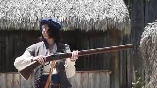 Matchlock Musket Demonstration [upl. by Gabriele]