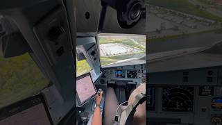 The symphony 🎶 of touching down 🛬 a 200000 pound machine at 270 kmh airline pilot airbus fly [upl. by Ailyt]