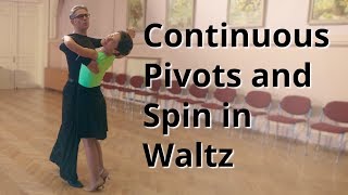 Waltz Routine Step by Step Tutorial [upl. by Garvy]