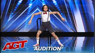 Noah Epps Flexible 11YearOld Tells a Story Through His Unique Moves [upl. by Adnorhs]