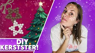 DIY  Maak je eigen kerstster 3 [upl. by Omle]