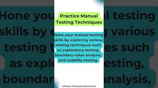 Practice Manual Testing Techniques softwaretesting mobiletesting [upl. by Ahswat]