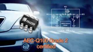 PE42359 SPDT Switch AECQ100 Grade 2 certified [upl. by Eanram]