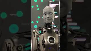 Did AI Robot Ameca Watch quotThe Terminatorquot Future of AI Technology shorts ai humanoidrobots [upl. by Aan]