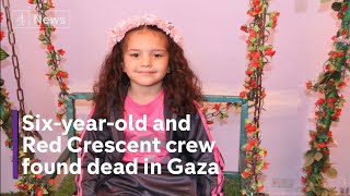 Six yearold Hind Rajab found dead in Gaza days after plea for help [upl. by Adall289]