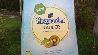 Bière Hoegaarden Radler Kiwi amp Mint  Produit Belge [upl. by Bonnice]