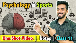 Psychology and Sports  Class 11  Unit  9  FREE Notes 🔥 [upl. by Budd]