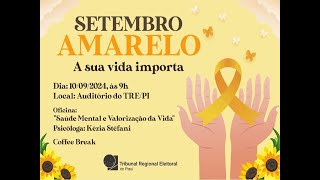 Setembro Amarelo 2024  Sua vida e saúde mental importam [upl. by Odnala]