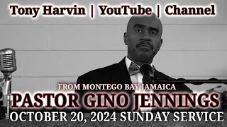 Pastor Gino Jennings  LIVE  October 20 2024  Sunday Service from Montego Bay Jamaica [upl. by Annaet]