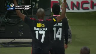 All the goals in seSotho  Orlando Pirates v Stellenbosch FC  MTN8 [upl. by Enniroc481]