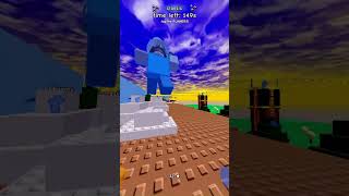 I tagged someone ONE SECOND after the timer untitled tag game roblox untitledtaggame shorts [upl. by Anyg660]