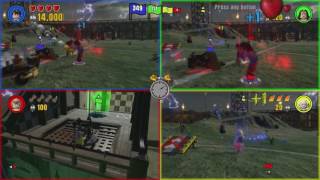 LEGO Dimensions Battle Arena  Harry Potter Team Pack Arena Capture the Flag [upl. by Elicec]