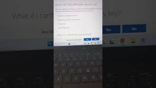 Recover Bitlocker Recovery key via Microsoft Account shorts bitlocker encryption [upl. by Etsyrk711]