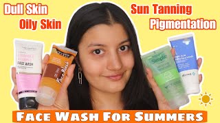 Best Face Wash For SUMMERS  Acne Oily Skin Dullness Sun Tanning Pigmentation [upl. by Eelra930]