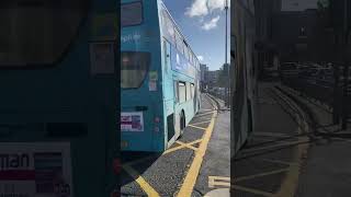 Arriva Yorkshire 1938SN15 LOA Seen Arriving into Leeds working the 1112 255 From cleckheaton [upl. by Ahtamas893]