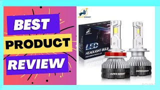 DAWNKNIGHT K9C Pro H7 H4 H11 Led Lamp Bigger Copper Tube Led Lights H1 [upl. by Siffre]