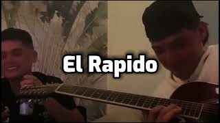 El RapidoPeso Pluma letra [upl. by Raine966]