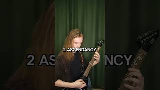 TOP 3 Ascendancy RIFFS by TRIVIUM trivium ascendancy mattheafy [upl. by Merril]