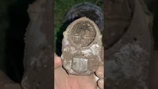 Victorian bird feeder found bottle digging Glasgow Scotland [upl. by Gustavus]