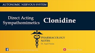 Direct acting sympathomimetics clonidine clonidine [upl. by Meggie]