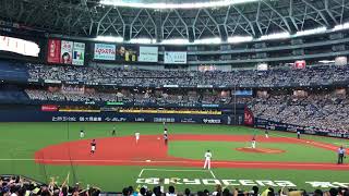 柳田悠岐 24号 ホームラン 鷹の祭典 20180724  京セラドーム ：yanagita HR [upl. by Johppa]