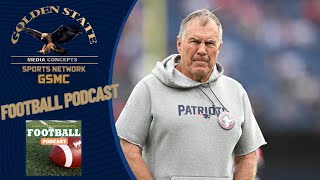 Did Bill Belichick Eye The Jets  GSMC Football Podcast [upl. by Ellertnom214]