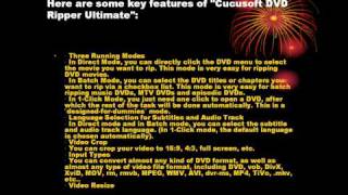 How to Rip DVD Using Cucusoft DVD Ripper Ultimate [upl. by Devin]