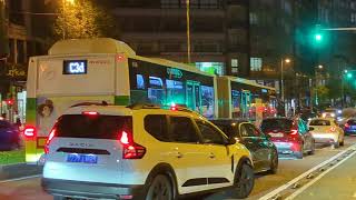 Here is the Vitrasa bus 6156 on the C3 in Vigo Wednesday 30 October 2024 [upl. by Anaig]