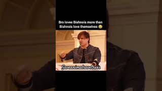 Vivek Oberoi  Bro loves bishnoi more then bishnoi love themselves  vivekoberoi [upl. by Kassity]