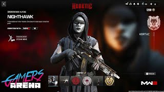 NEW UNRELEASED COD MW3 HERETIC Alpine Operator Skin Hard Unlocked PS XBOX PC  Ultra Rare [upl. by Eiuol]