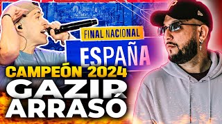 🔥 GAZIR CAMPEÓN DE ESPAÑA 2024🔥  PIEZAS REACCIONA A RED BULL [upl. by Mahseh]