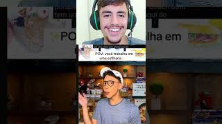 POV você trabalha em uma esfiharia DavidCosta react humor davidcosta [upl. by Emmerie43]