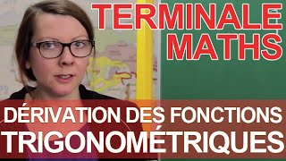 Dérivation des fonctions trigonométriques  Exercice  Maths terminale  Les Bons Profs [upl. by Brenden999]