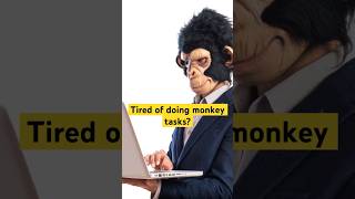 Tired of monkey tasks Become a PRINCE2 project manager prince2 project projectmanagement [upl. by Delle]