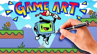 How To Make Game Art [upl. by Ellehcyar]