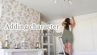 Add Character to Your Living Room Cheap amp Easy ft DIY Wall Coving 🔨 [upl. by Aenotna33]