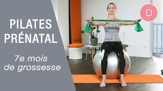 Pilates Prénatal  7ème mois de grossesse [upl. by Rramel]