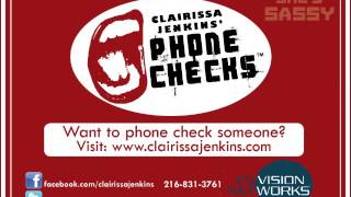 Clairissa Jenkins Phone Checks  Spouse Deportation [upl. by Littell]