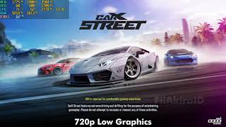 CarX Street PC  Nvidia GeForce MX330  Core i3 1005G1  12GB RAM  All Settings [upl. by Bratton]