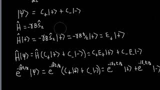 Eigenstates of the Hamiltonian [upl. by Elesig]