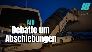 AfD schlägt Privatisierung von Abschiebungen vor [upl. by Onairelav]