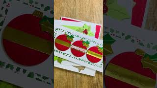 Stampin Up Christmas cards christmas merrychristmas cardmaking cardmakingtechnique [upl. by Aicilyt]